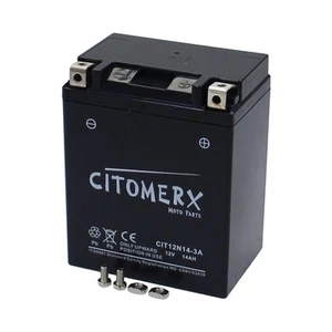 Battery gel battery YB14L-A2 12V 14AH for Suzuki GS 1000 S GS1000 manufactured 1979 - Picture 1 of 4