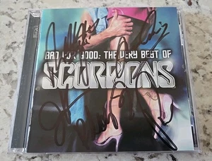 Scorpions Bad For Good: Very Best Of Scorpions Signed CD Autographed No COA - Picture 1 of 7