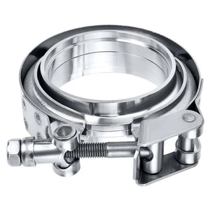 V Band Clamp Quick Release Stainless Steel with Flange Male Female Mild Steel... - Picture 1 of 7