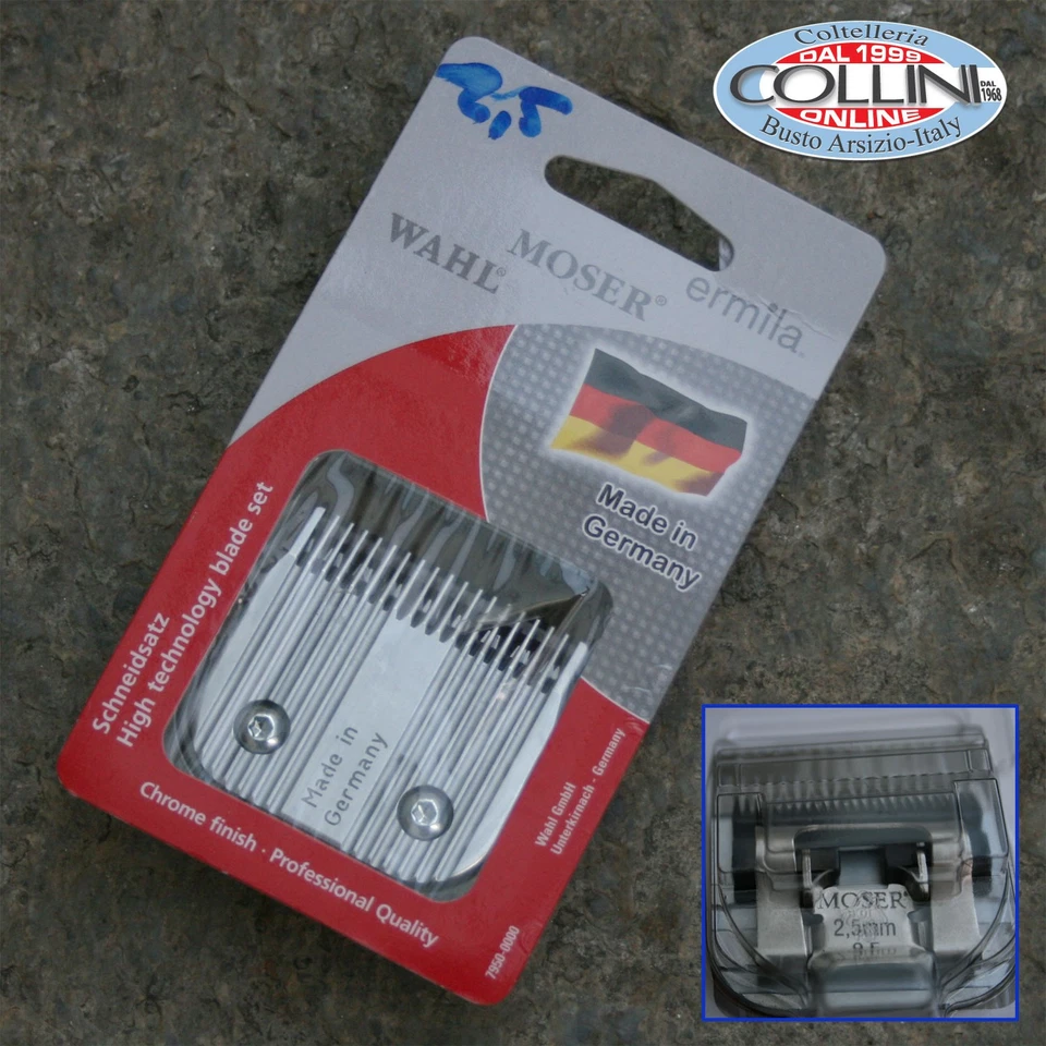 Moser - Testina animali #9F - 2,5mm - 1245-7340 - Immagine 1 di 3