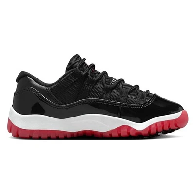 Jordan 11 Retro Bajo Niño Pequeño Negro/Rojo Universitario-Blanco (FV5116 006) Foto 1 de 4