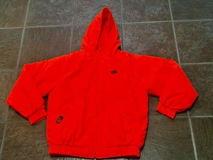 ~~Gamehide Quilted Full-Zip Orange Hunting/Work/Hiking/Shooting Jacket Men's XL - Picture 1 of 6