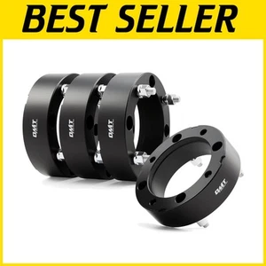 Premium 2 Inch Black Wheel Spacers for Polaris RZR & Ranger - Stability Enhancer - Picture 1 of 9