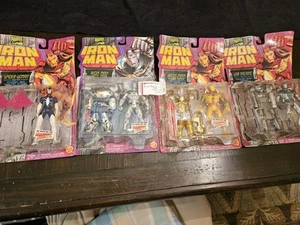 FIGURAS IRON MAN TOYBIZ 1994 MARVEL USADAS PERO EN SU PAQUETE ORIGINAL - Imagen 1 de 24