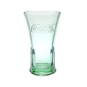 Vaso de vaso enfriador Libbey Coca Cola Green Flare 16 oz 6,25" base de patas NUEVO - Imagen 1 de 1