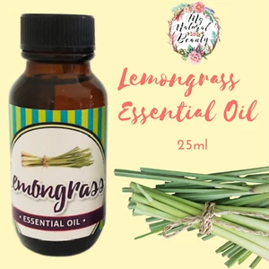Lemongrass Essential Oil 25ml or 2x 25ml | 100% Pure | Free AU shipping - Picture 1 of 10