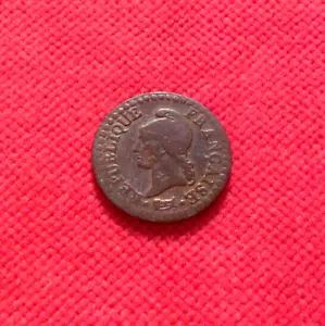 Dupré - Un Centime LAN 6 A : Frappe Incuse ? - Picture 1 of 2