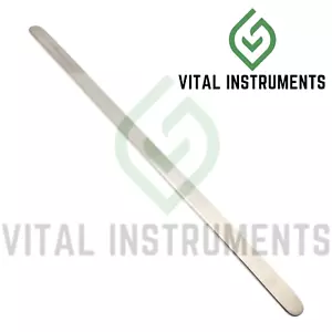 Instrumento de acero inoxidable de doble extremo con retractor de cinta 7"" x 0,25 - Imagen 1 de 1