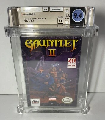 Gauntlet II (Nintendo Entertainment System, 1990) NES WATA 9.4 A+ SEALED - Image 1 of 2