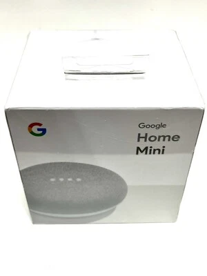 Google Home Mini Speaker Smart Voice Control Assistant Color Chalk ( New! ) - Image 1 of 4
