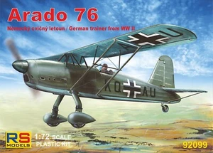 Arado Ar 76 A/B (1/72 model kit, RS 92099) - Picture 1 of 4
