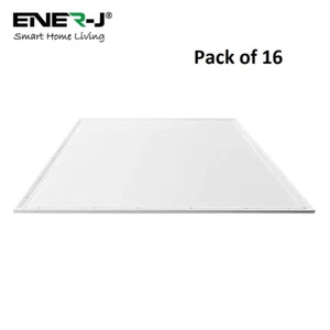 16x LED Panel 595 Sq 40W Ceiling Light 6000K DAYLIGHT 4000 LUMENS NEW + DRIVER - Picture 1 of 3