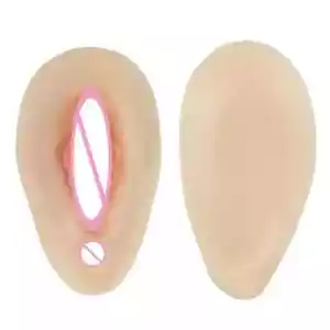 Almohadilla vaginal falsa de silicona realista cosplay ocultar coños travesti transgénero - Imagen 1 de 7