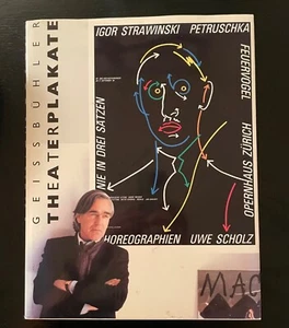 K.D. Geissbuhler 'Theaterplakate' Theater Posters Book - German - Bild 1 von 12