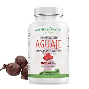 Mutter Natur Aguaje 1000mg - vollere Brust & Hüften, kurvige Früchte, für größere Beute - Bild 1 von 8