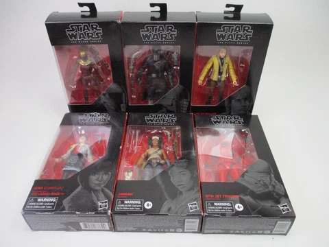Hasbro Star Wars The Black Series (6)  #66, #98, #100, #103, #105, #106 Cover