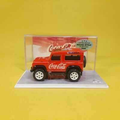 Hot Wheels LAND ROVER DEFENDER 90 COCA COLA (WANGSTAR CUSTOM) Limited REAL RIDER - Image 1 of 4