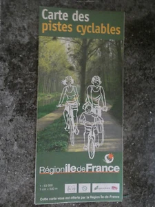 carte des pistes et amenagements cyclables region ile de france juin 2005 - Bild 1 von 1