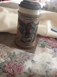 antique mettlach beer stein - Picture 1 of 6