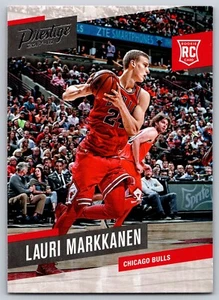 Lauri Markkanen 2017-18 Panini Prestige Rookie RC #157 Utah Jazz - Picture 1 of 2