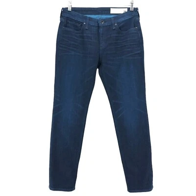NWOT RAG & BONE Dre Low-Rise Boyfriend Esme Slim Fit Dark Indigo Jean Size 26 - Image 1 of 4