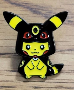 Pikachu In Umbreon Cosplay Costume Pokémon Enamel Pin - Picture 1 of 4