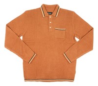 brixton cypher polo sweater