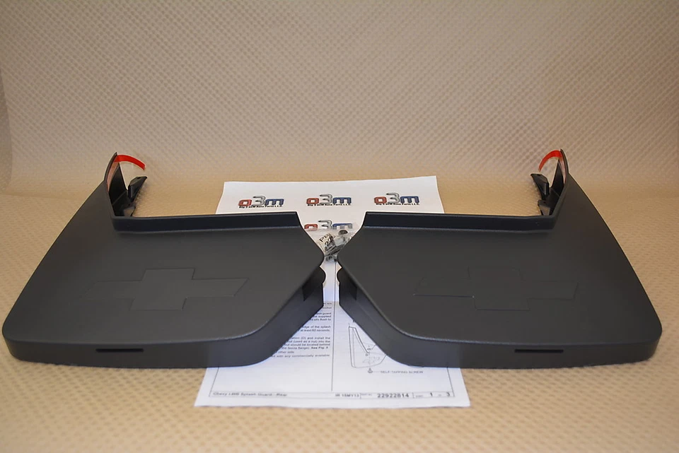 2015 Chevrolet Suburban w/o Power Running Board Rear Mud Flaps new OEM 22922768 Foto 1 de 4