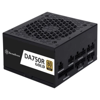 Silverstone SST-DA750R-GM 80 PLUS Gold 750W Fully Modular ATX Power Supply - Image 1 of 4