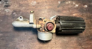 Tecumseh Mower INTAKE MANIFOLD CARBURETTOR & THROTTLE ASSY CONCEPT 38 TVS90 - Picture 1 of 8