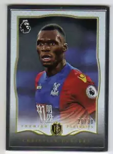 2016-17 Topps Premier Gold Premeir Portraits Silver Framed /30 Christian Benteke - Picture 1 of 1