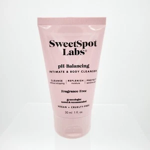 SweetSpot Labs pH-Balancing Intimate & Body Cleanser Travel Size 1oz 30mL NEW - Picture 1 of 2