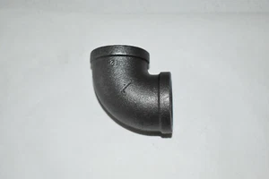 Black Pipe Elbow. 5 Pcs Per Lot. Class 150 - Picture 1 of 21