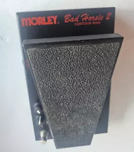 Morley VAI-2 Steve Vai Bad Horsie 2 Contour Wah Effect Pedal 148342 Made in USA - Picture 1 of 8