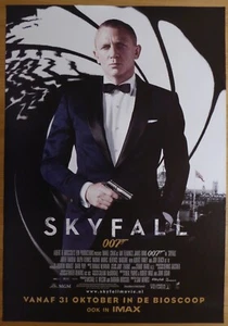 SKYFALL (2012) - original Dutch one sheet film/movie poster, James Bond, 007 - Bild 1 von 3