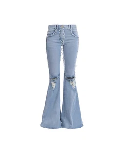 Balmain Jeans Flared-Cut Blau Größe 36 - Bild 1 von 11