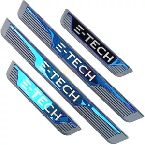 Cubierta protectora de alféizar de puerta de coche cromado para Renault Megane Captur Clio E-TECH - Imagen 1 de 9
