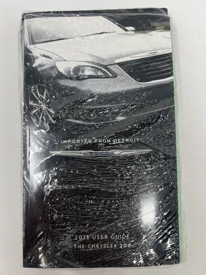 2013 Chrysler 200 Owners Manual SEALED OEM Complete Set - Image 1 of 4
