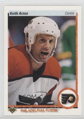 1990-91 Upper Deck Keith Acton #445 - Image 1 of 2