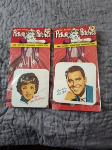 AMERICAN BANDSTAND Set/2 Vintage 1959 PICTURE PATCH Pat Molittieri DICK CLARK FS - Picture 1 of 6