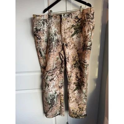 Cabelas Mens 2XL TG Camo Hunting Pants Waterfowl Whitetail Deer Season - Image 1 of 4