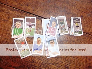 NATIONAL SPASTICS SOCIETY FOOTBALL CARDS CIGARETTE CARD STYLE 1959 22 CARDS - Picture 1 of 1