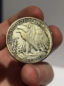 1943 S United States US Walking Liberty Silver Half Dollar Coin .900 - Picture 1 of 2