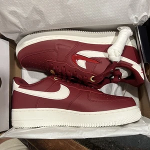 Nike Air Force 1 07 Low PRM Join Forces Team Red Sail Gym DQ7664-600 sz 8.5 Mens - Picture 1 of 7