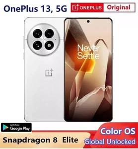 VAT Free! OnePlus 13 Color OS 5G Snapdragon 8 Elite 6000mAh, 12+256GB Rom, White - Picture 1 of 10