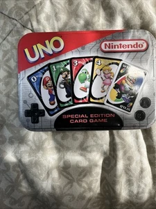 Jeu de cartes Mario Uno édition spéciale collector étain - Photo 1/3