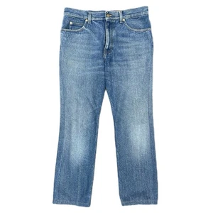 GUCCI Blue Wash Denim Jeans Tag Sz 34 Inch Waist Men AUTHENTIC - Picture 1 of 5