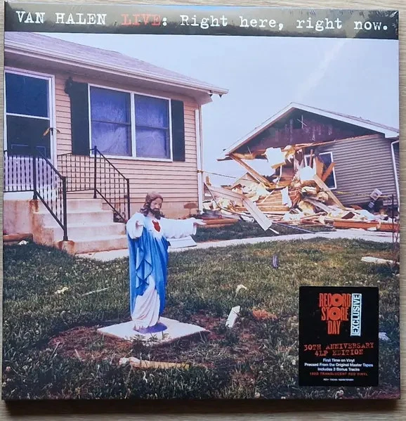Van Halen Live: Right Here, Right Now. RED TRANSLUCENT VINYL, 180G NEAR MINT - Bild 1 von 1