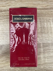 Dolce & Gabbana first formulation Eau de Toilette 25ml EDT Red Velvet - Picture 1 of 5