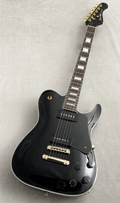 Bacchus BEX-CTM Alnico BLK Black Global Series Explorer Type